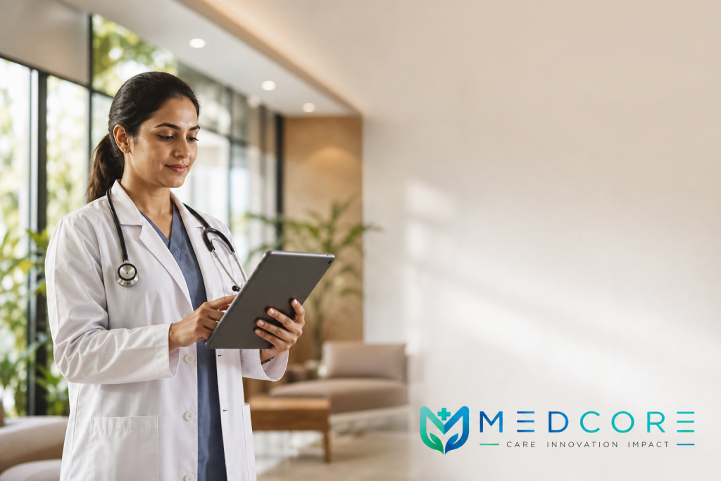 MedCore vs Practo for Multi-Specialty Hospital Chains: Which Is Better for AI Clinical Documentation & EHR?