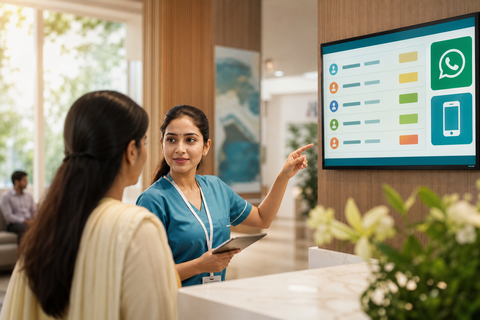 best opd queue management and appointment scheduling dashboard with live tokens, multilingual triage, and patient app screens