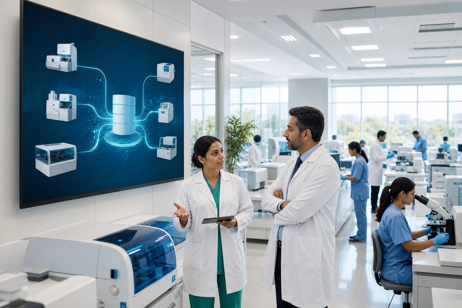 HL7 and FHIR integration mapping for analyzers and PACS