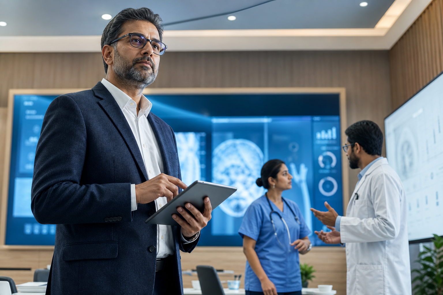 MedCore vs Practo feature matrix for lab, pharmacy, radiology, blood bank, marketplace, interoperability, and analytics