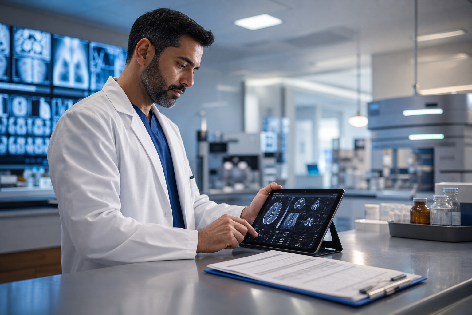 FAQ illustration: HITL radiology and stock logs
