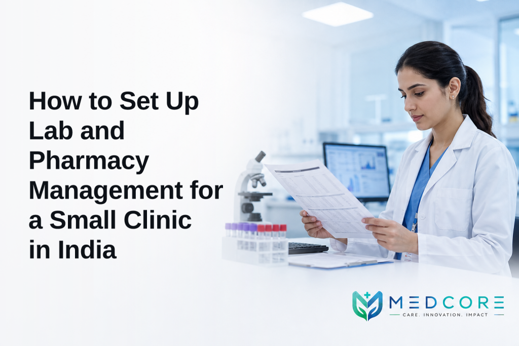 How to Set Up Lab and Pharmacy Management for a Small Clinic in India