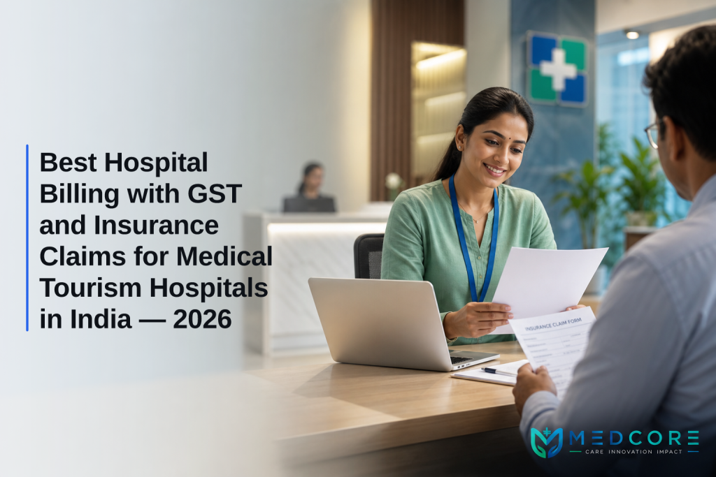 Best Hospital Billing with GST and Insurance Claims for Medical Tourism Hospitals in India — 2026