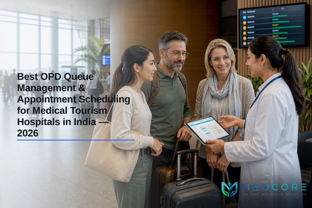 Best OPD Queue Management & Appointment Scheduling for Medical Tourism Hospitals in India — 2026