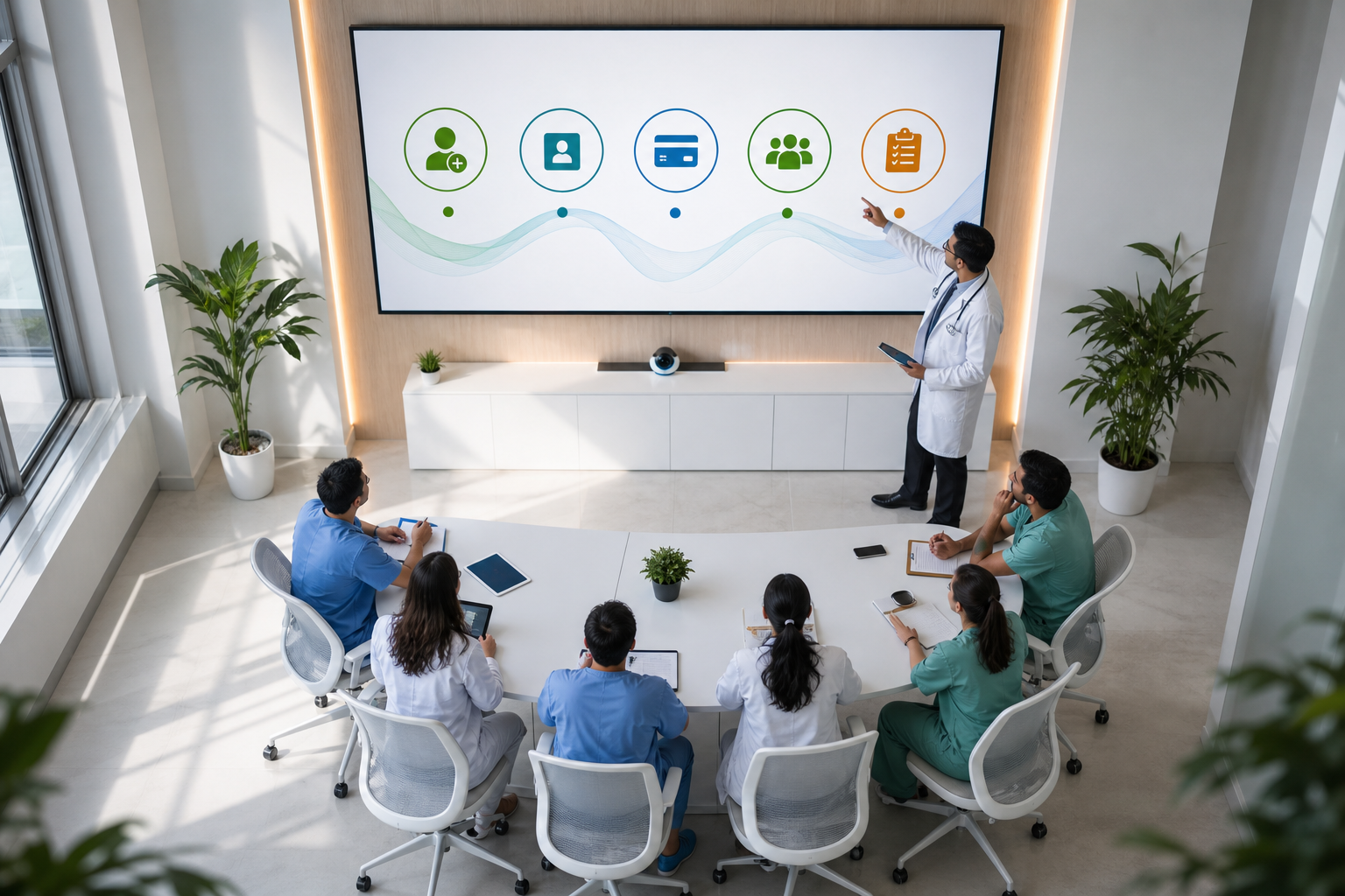 Step-by-step MedCore onboarding flow