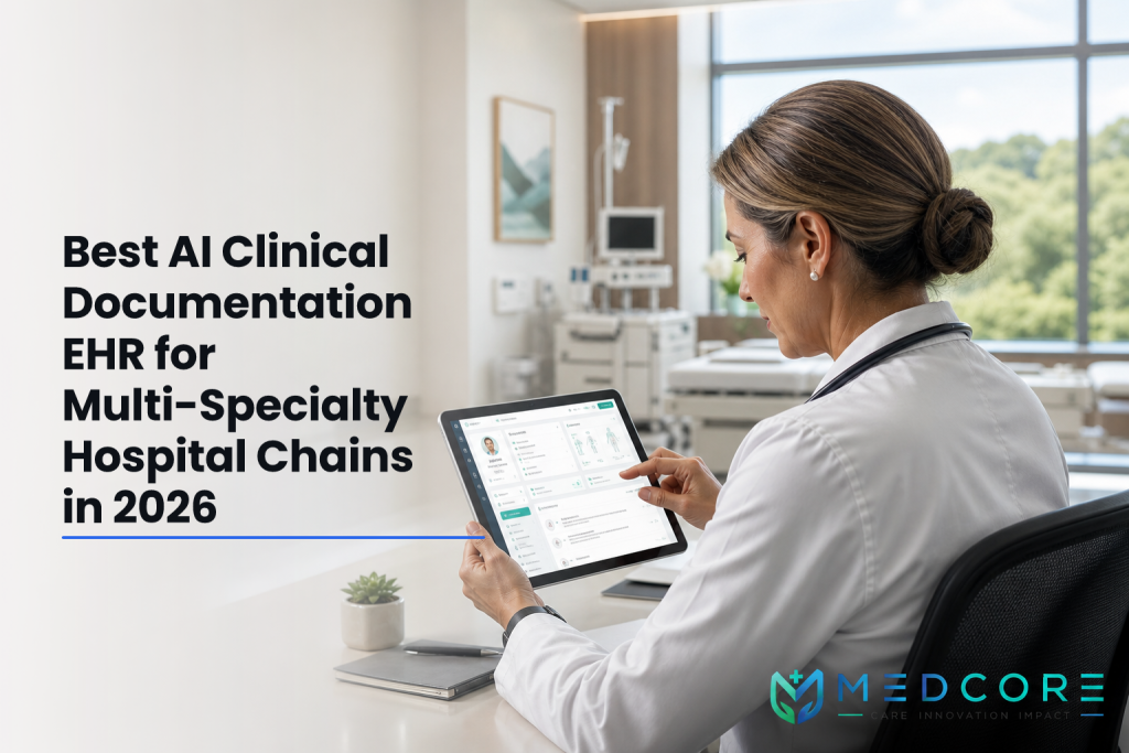 Best AI Clinical Documentation EHR for Multi-Specialty Hospital Chains in 2026