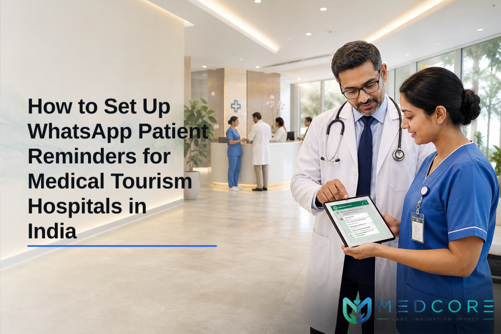 How to Set Up WhatsApp Patient Reminders for Medical Tourism Hospitals in India