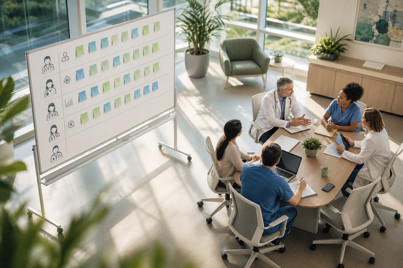 Provider flow improvement plan checklist