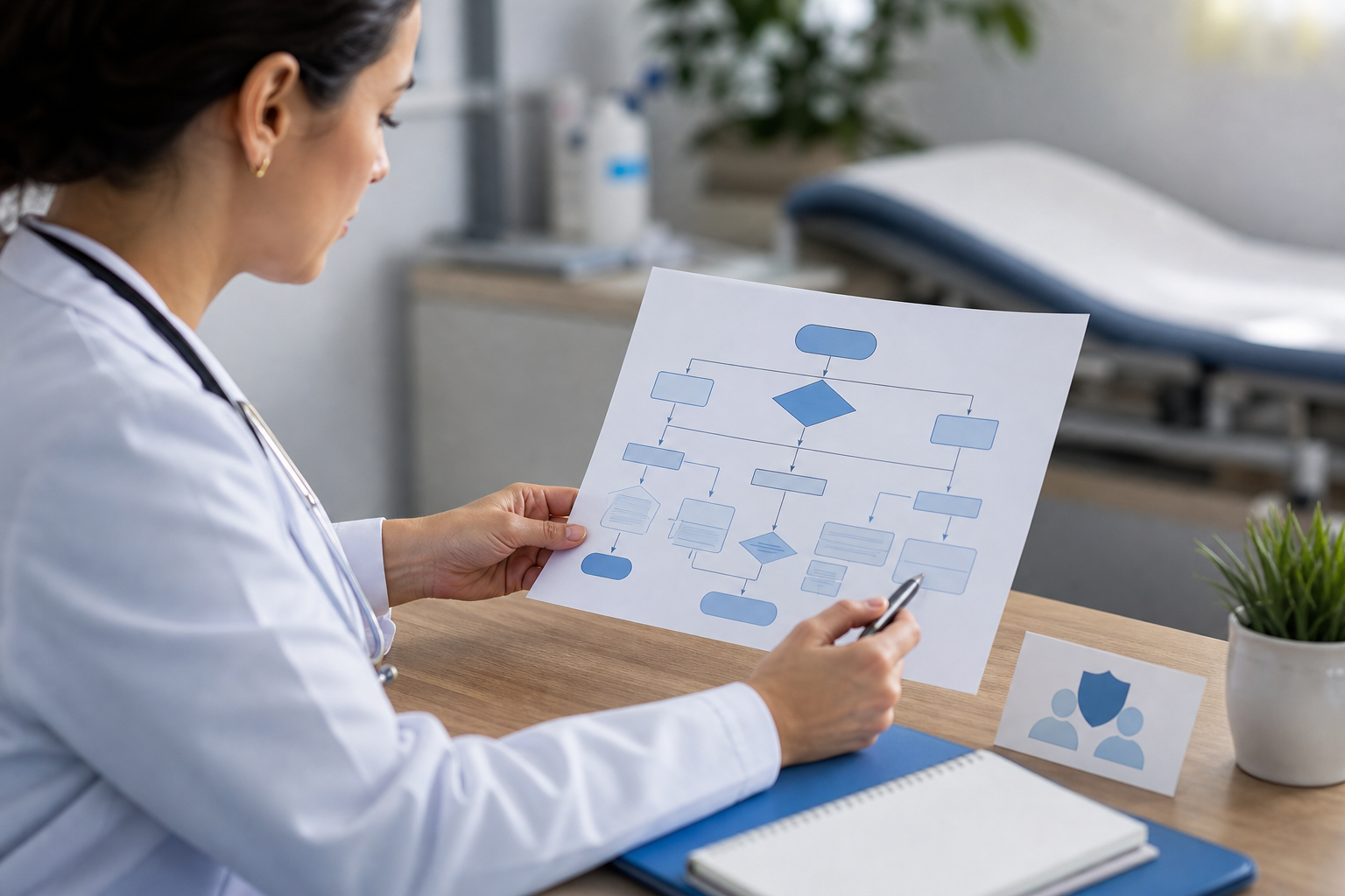Step-by-step ICD-10 nausea coding flow